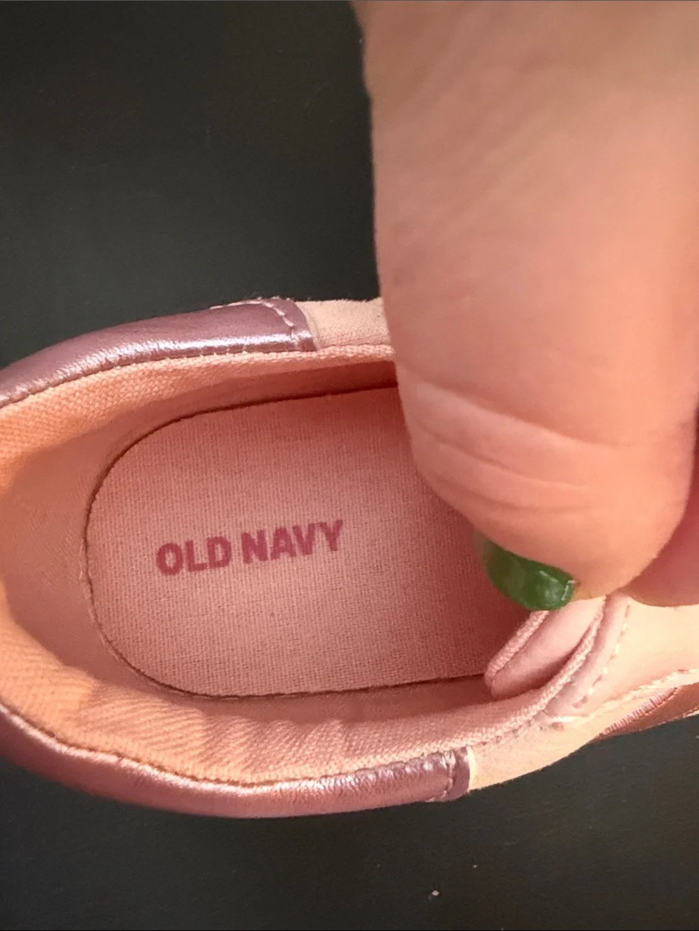 Old Navy Pink Lace-Up Kids Sneakers